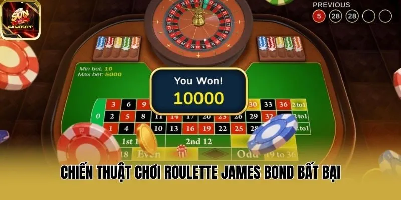Chiến thuật chơi Roulette James Bond bất bại