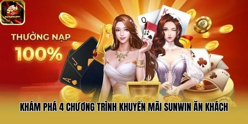 Khám phá 4 chương trình khuyến mãi Sunwin ăn khách