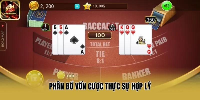 Phân bổ vốn cược thực sự hợp lý